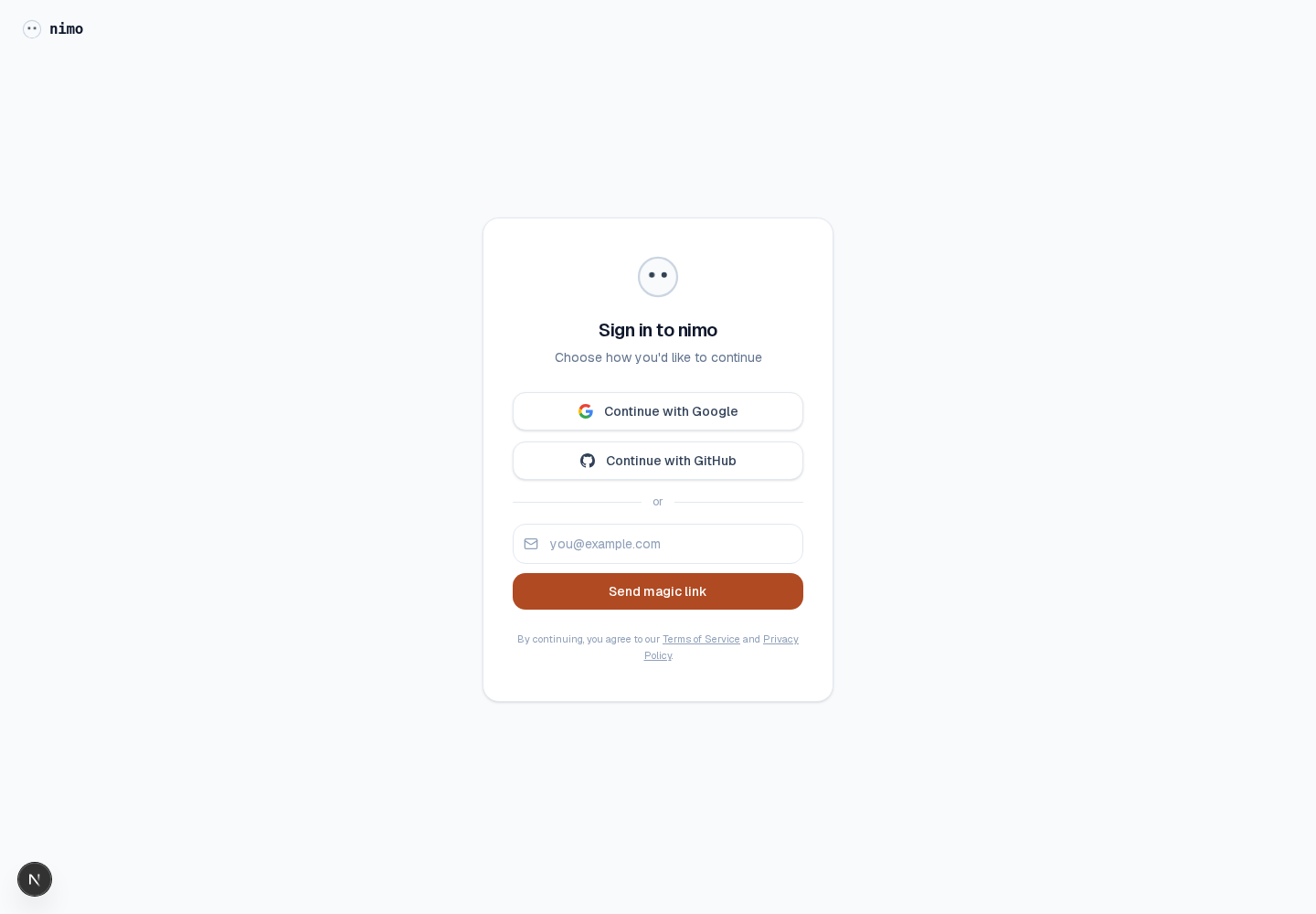 Signup after revision