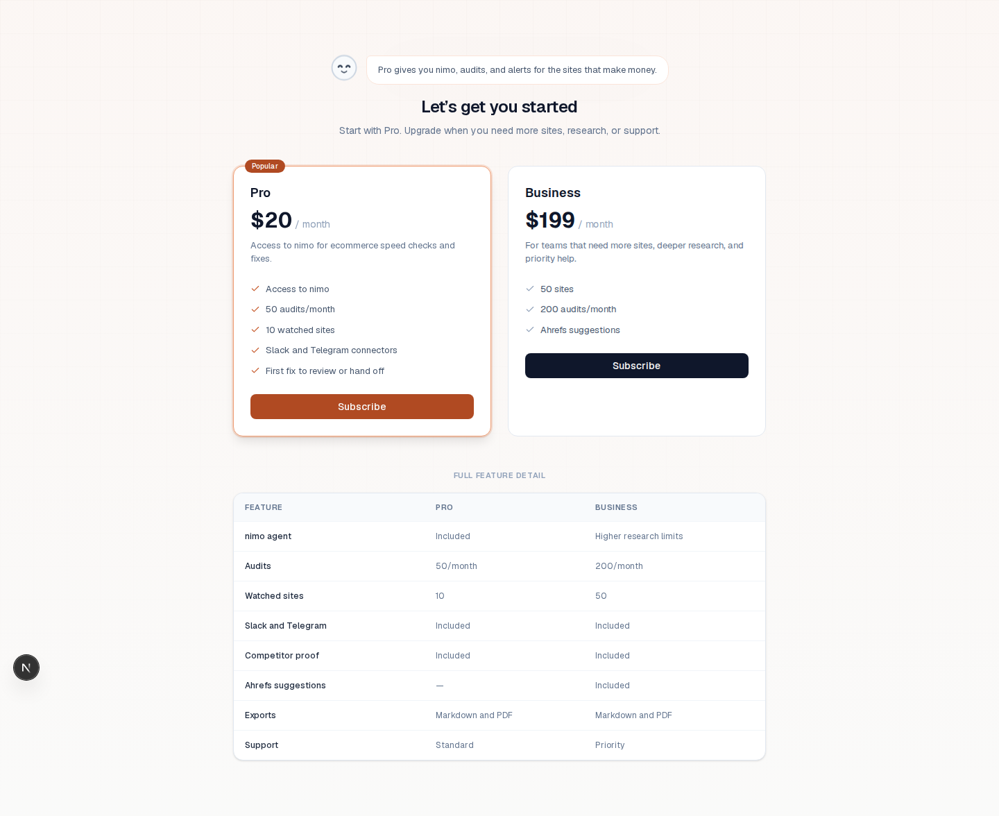 Paywall after revision